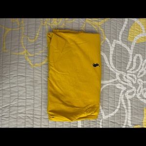 Mens Polo Crew Neck L Yellow